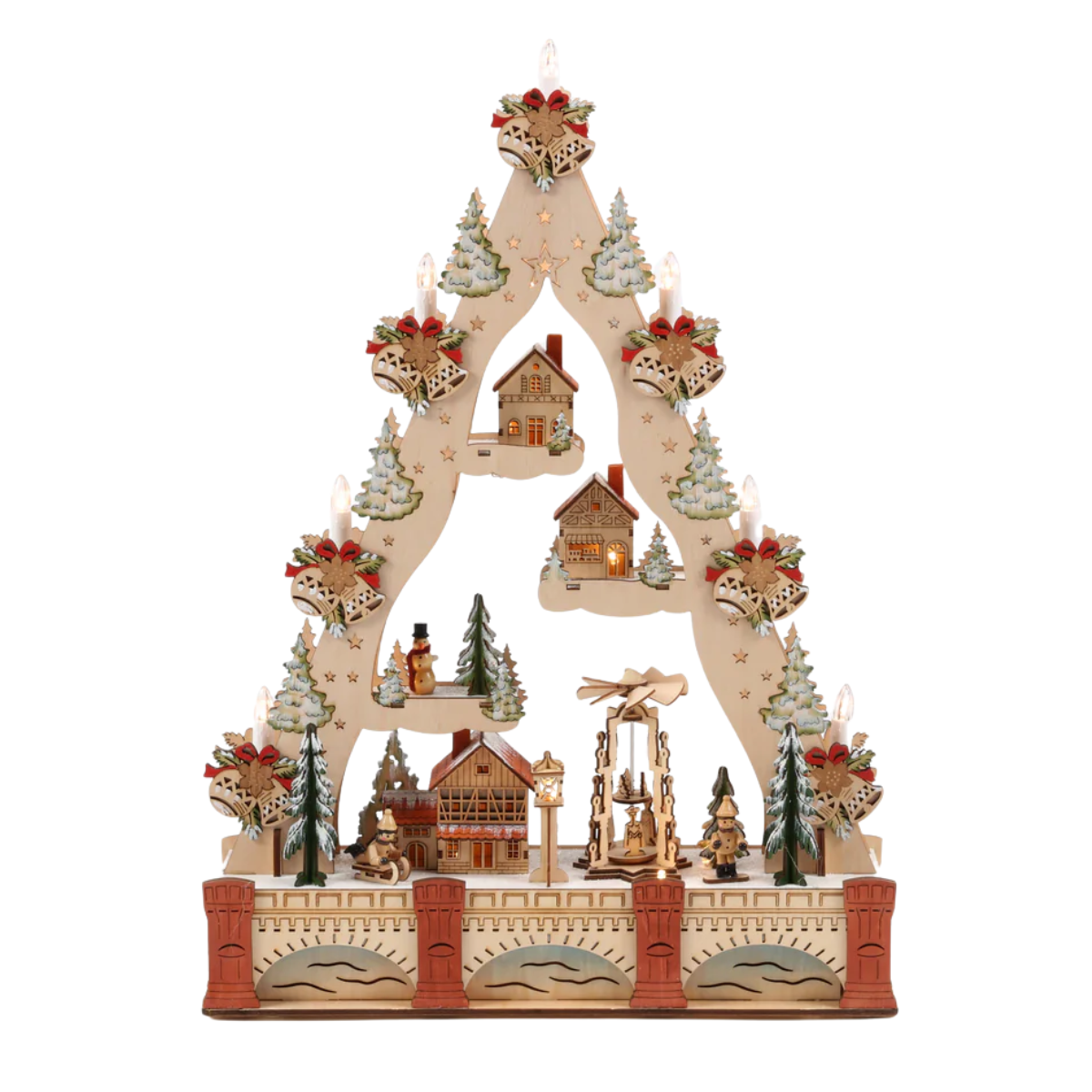 Christmas Village Pyramid