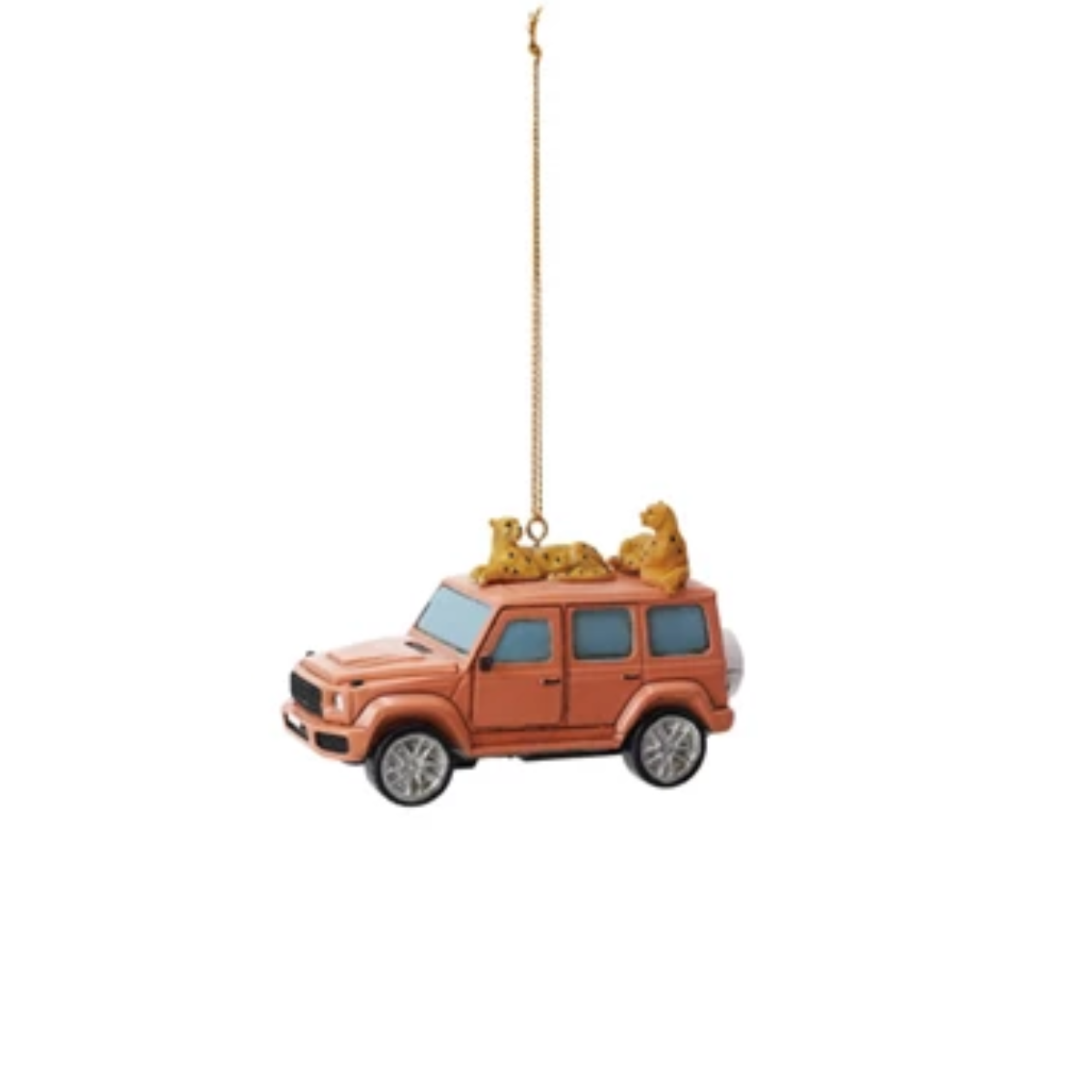 Wild Kingdom Ornament, Orange