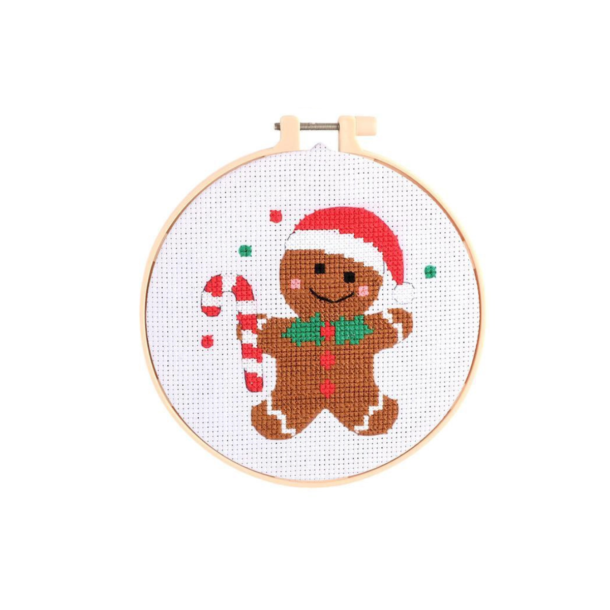 Gingerbread Man Cross Stitch Kit