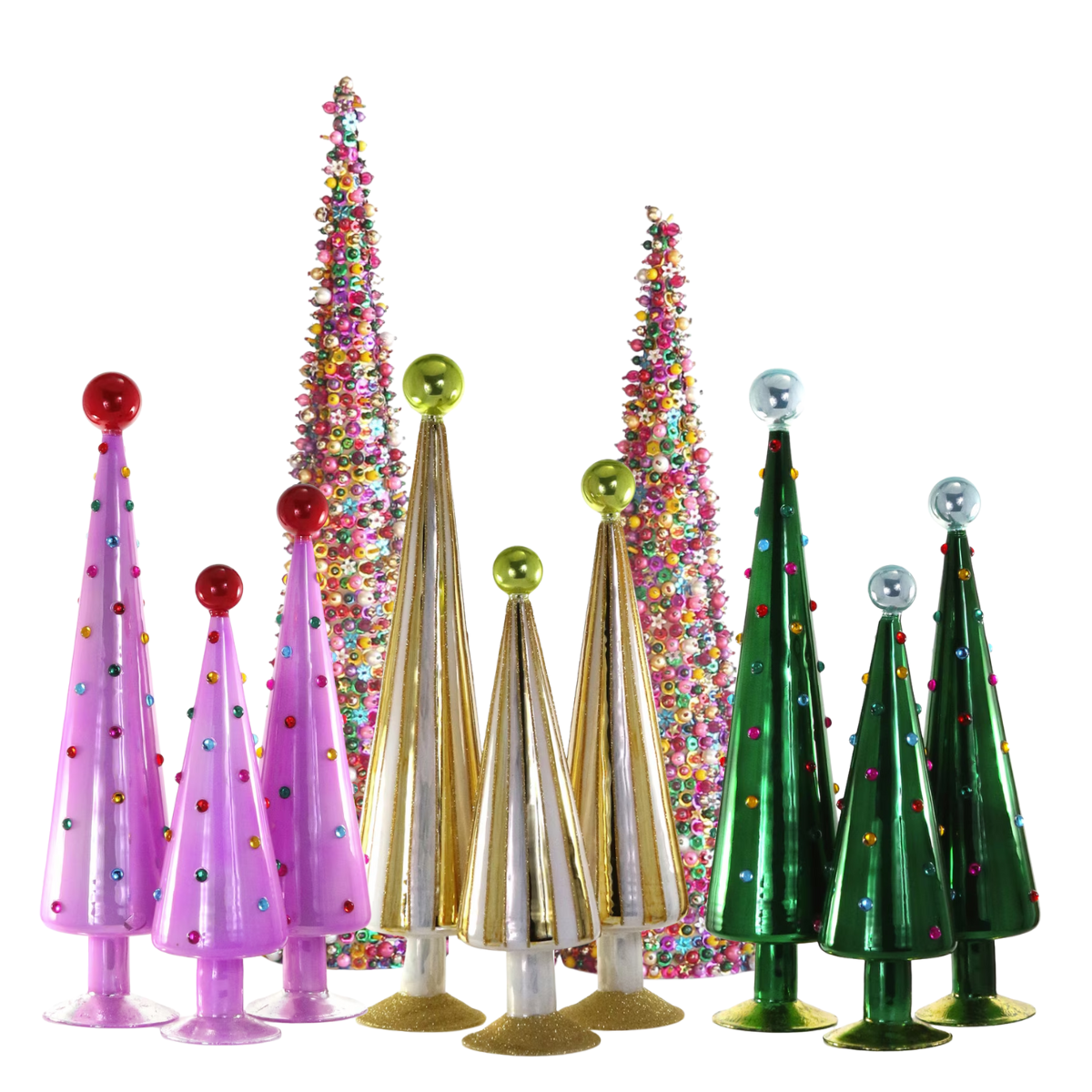 Color Spectacle Tree Collection, Set of 11