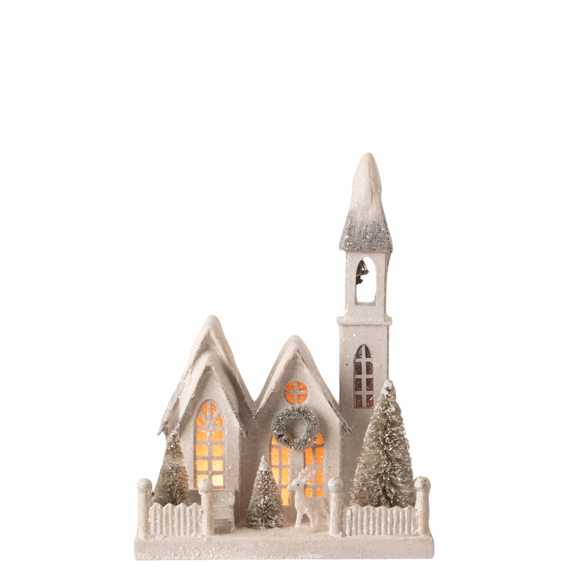 Snowy Ivory Church, Medium