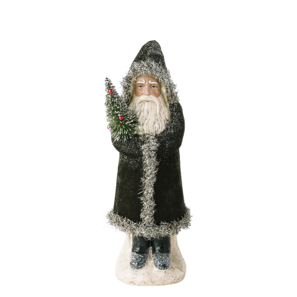 Velveteen Belsnickle Santa, Forest