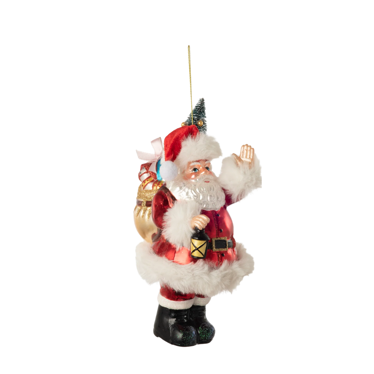 Jolly Kris Kringle Large Ornament
