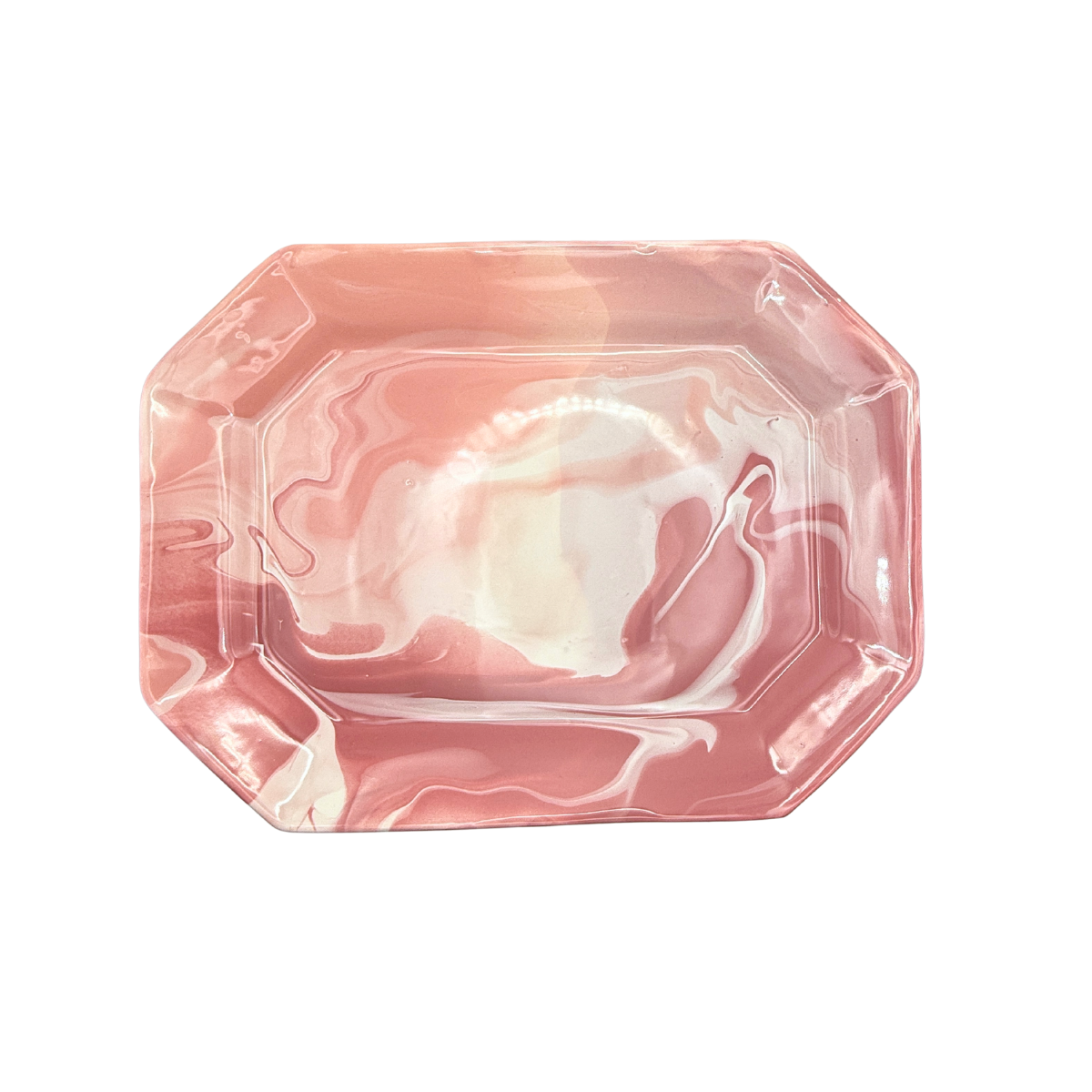 Paul Schneider Octagon Tray, Geode Pinks