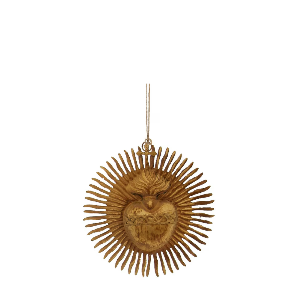 Starburst Metal Heart, Golden