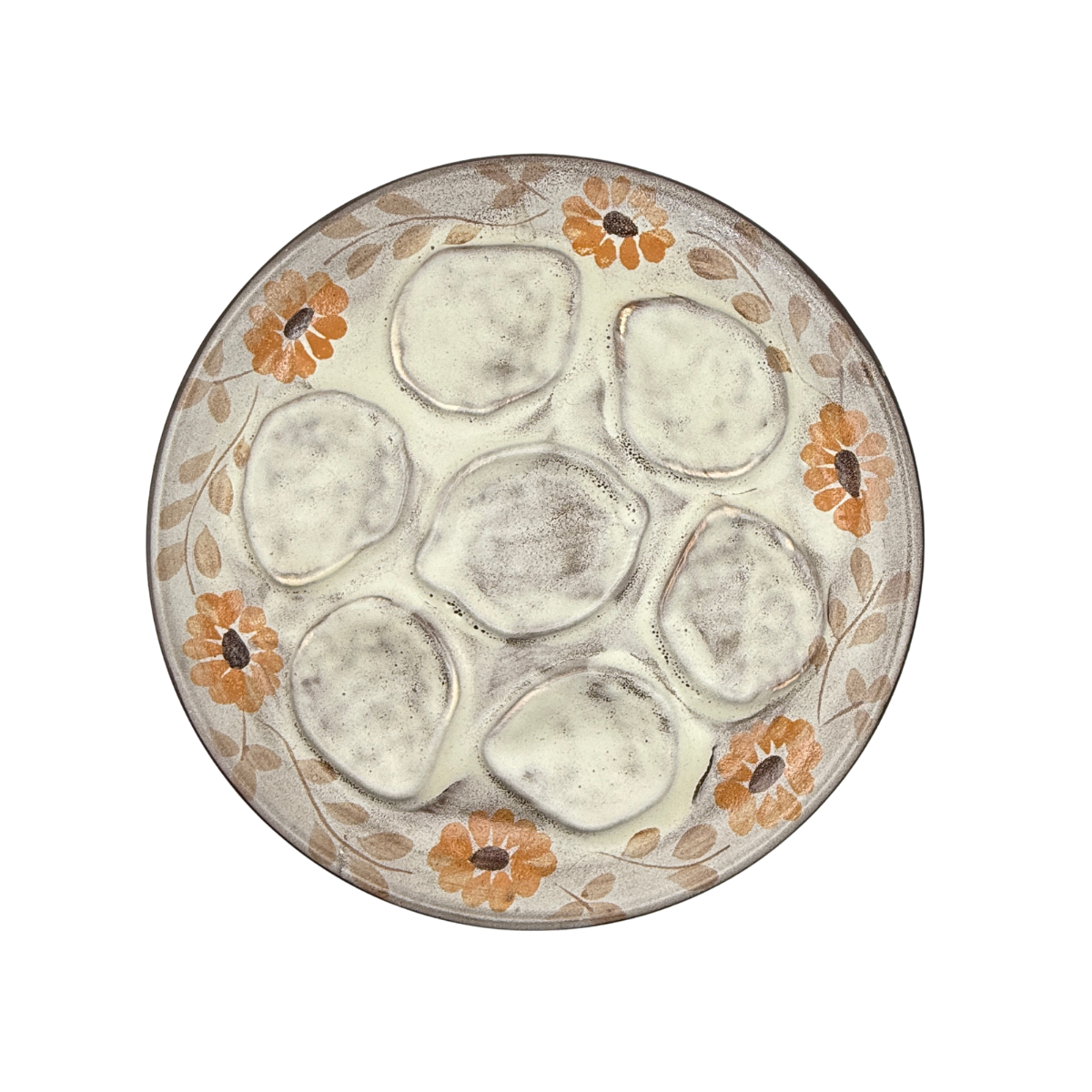 Vintage French Oyster Plate