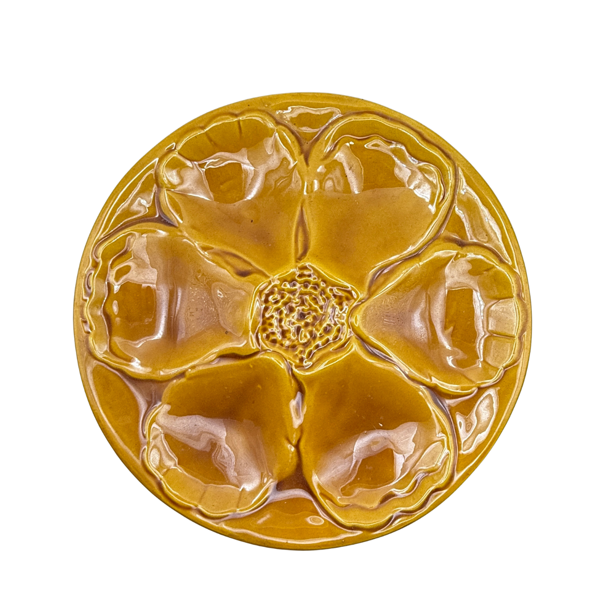 Vintage French Oyster Plate