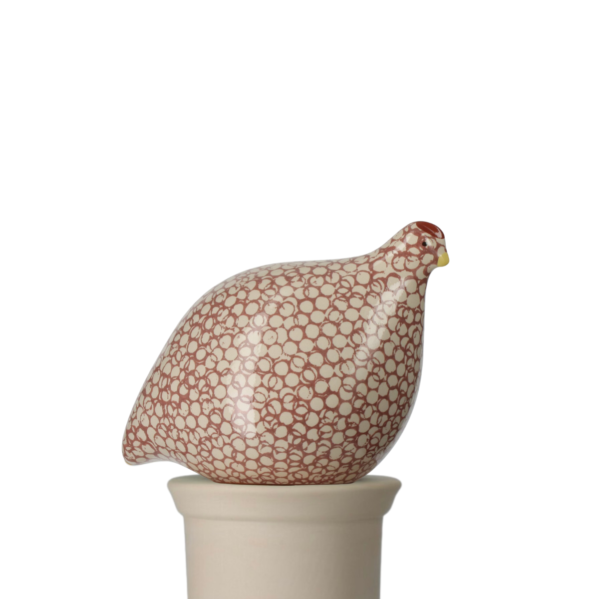 Speckled White & Pink Quail