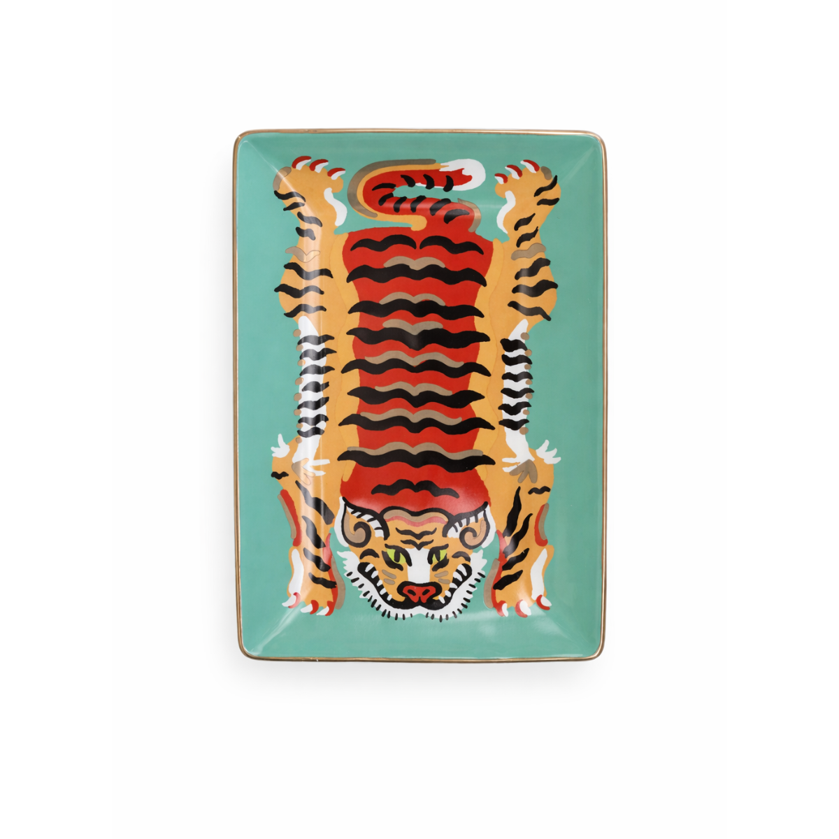 Jade Tiger Trinket Dish