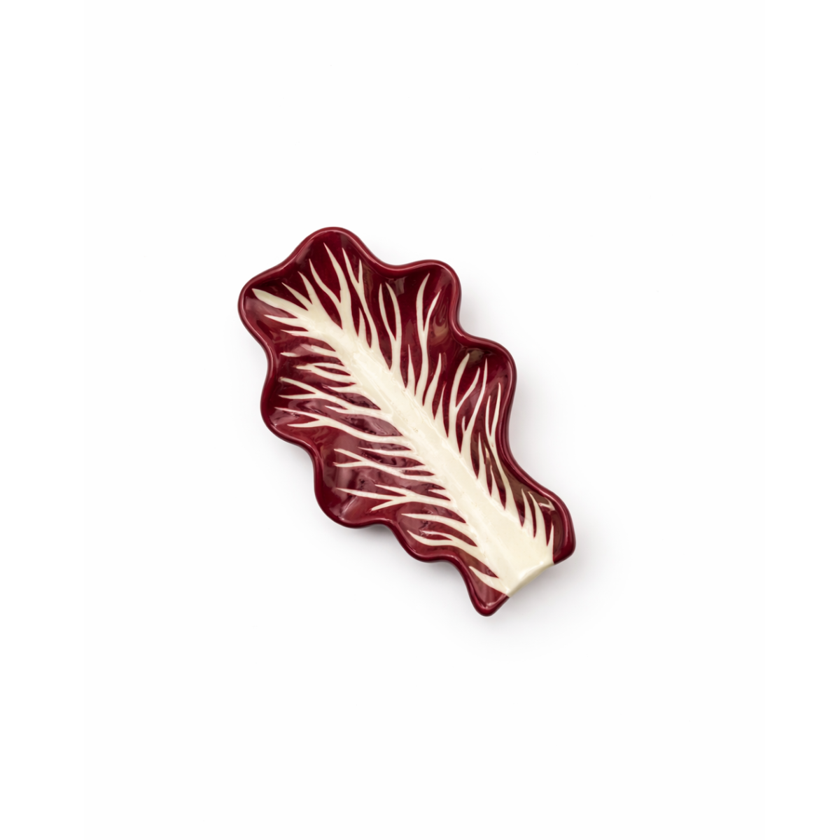 Minnie-Mae Claret Radicchio Leaf Dish, Small
