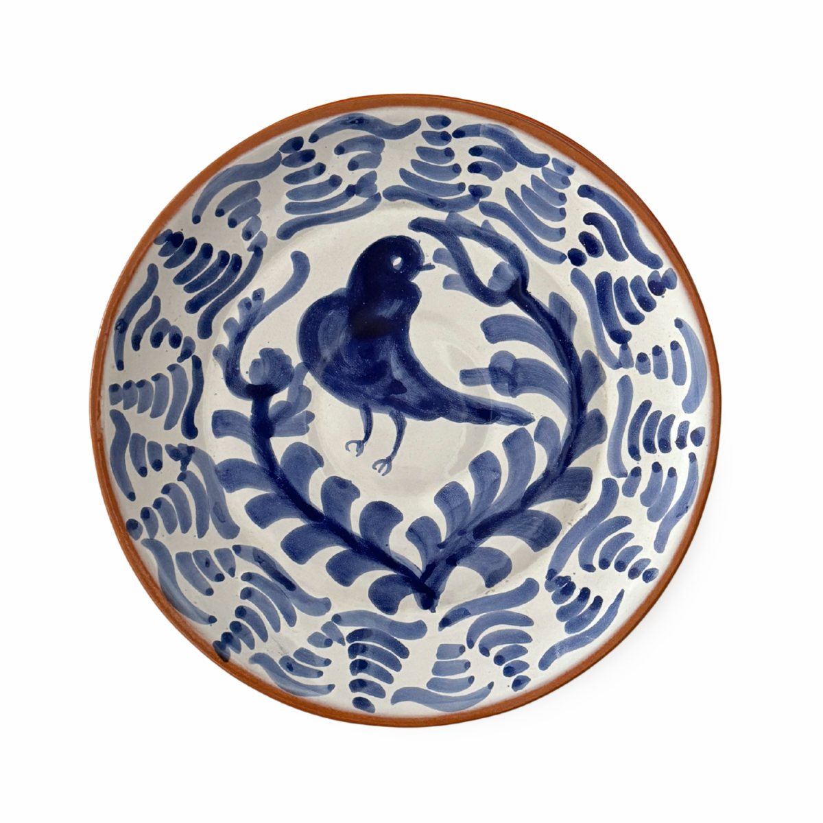 La Ave Dinner Plate, Blue