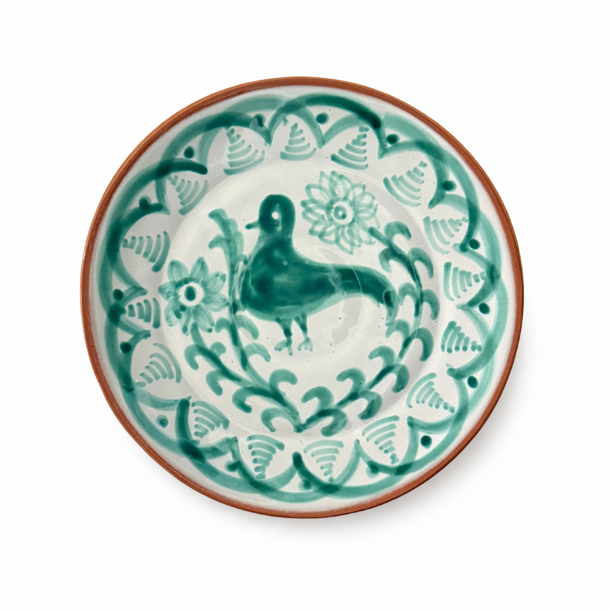 Vuelo Dinner Plate, Green