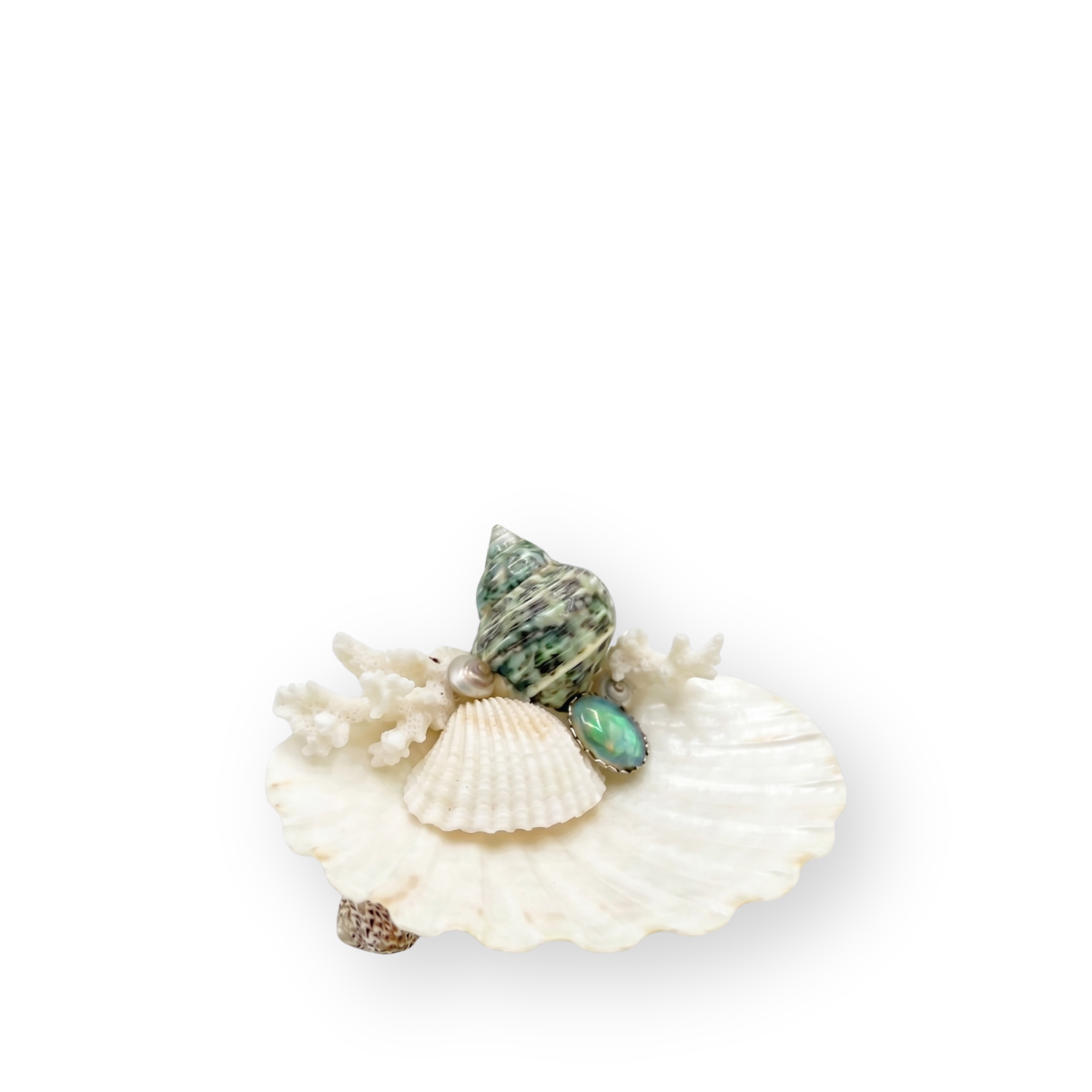 Cindy Scallop Ring Dish