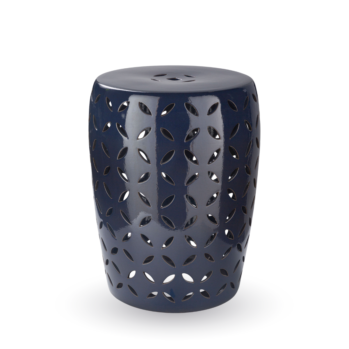 Satres Garden Stool, Navy