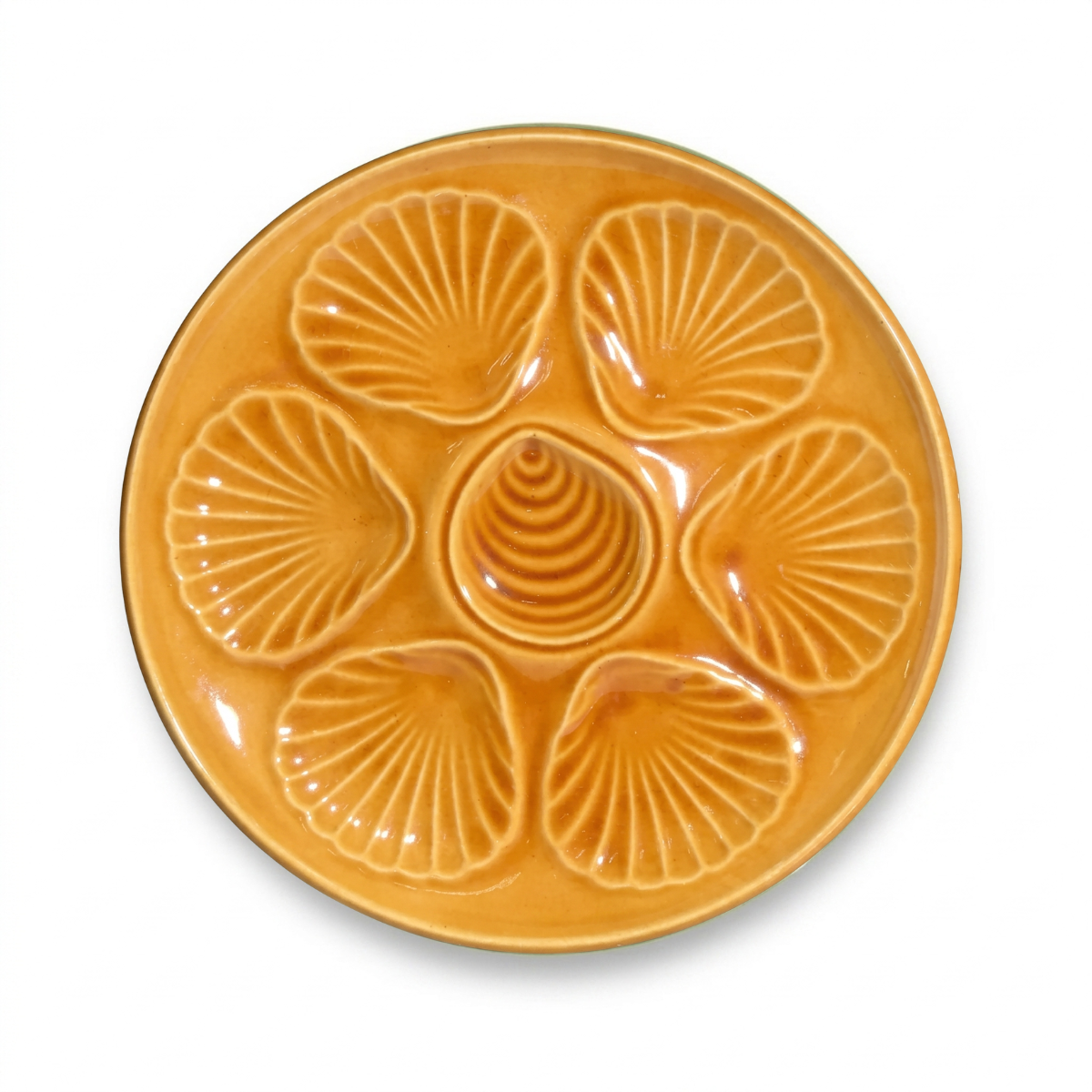 Vintage French Oyster Plate