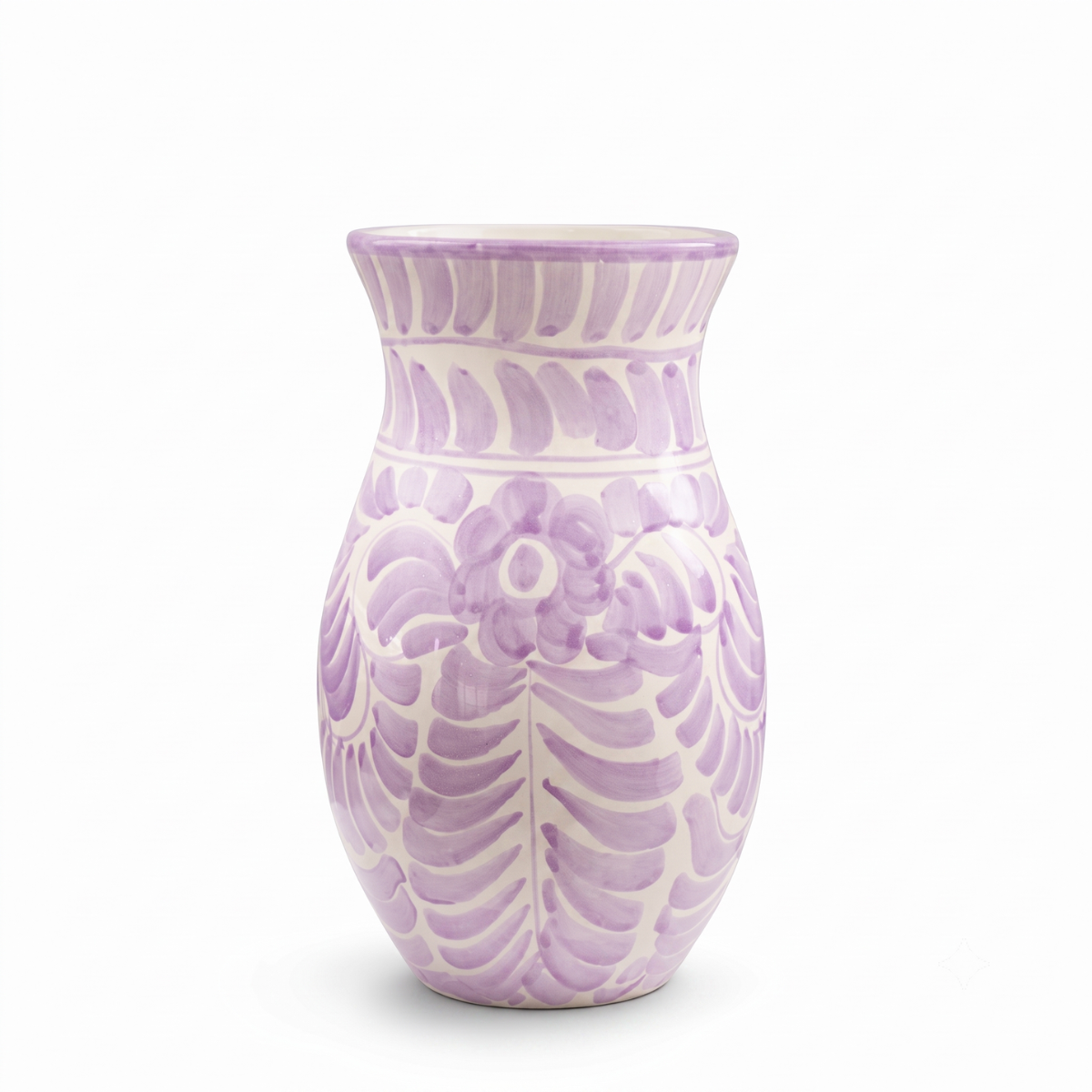 Dos Flores Vase, Lavender