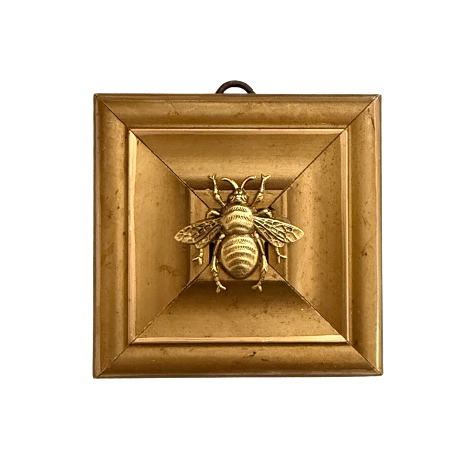 Museum Bee, Gilt Frame with Grande Bee