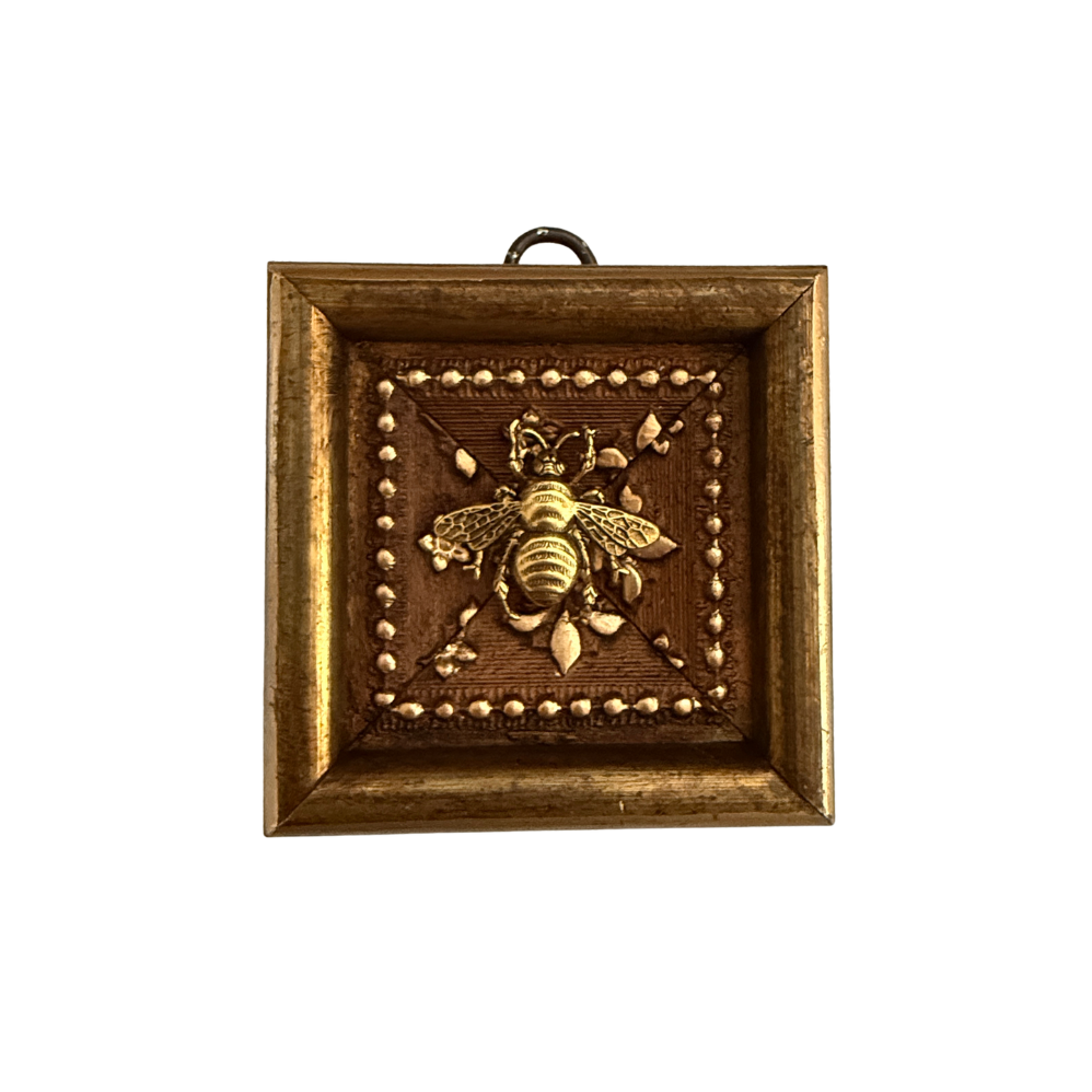 Museum Bee, Gilt Frame with Grande Bee