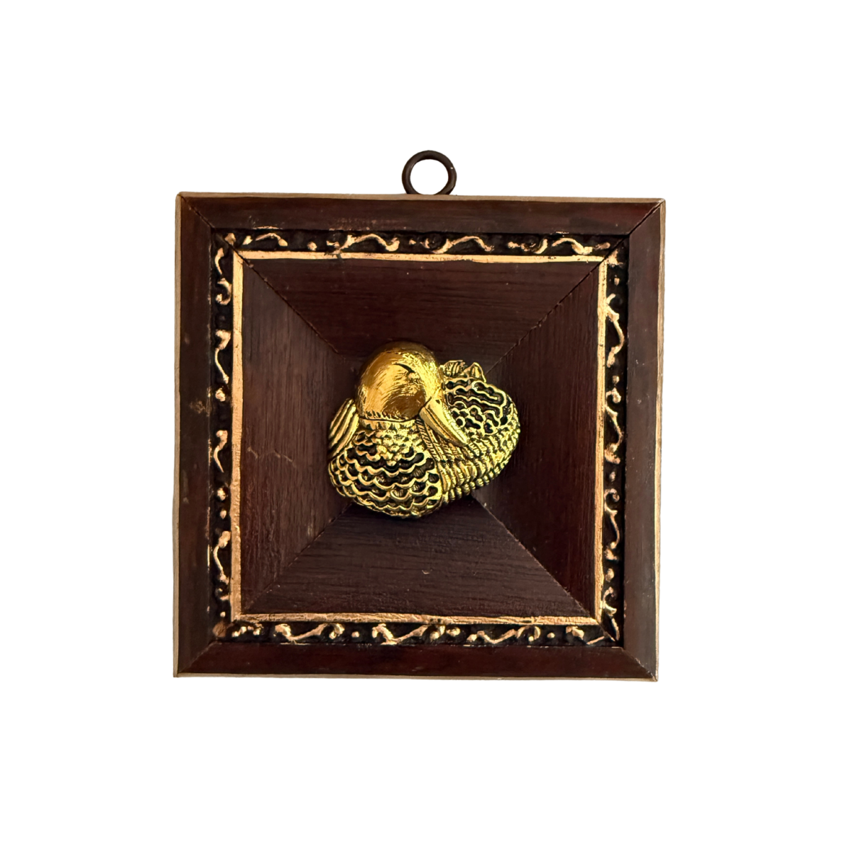 Museum Bee, Wooden Frame with Duck
