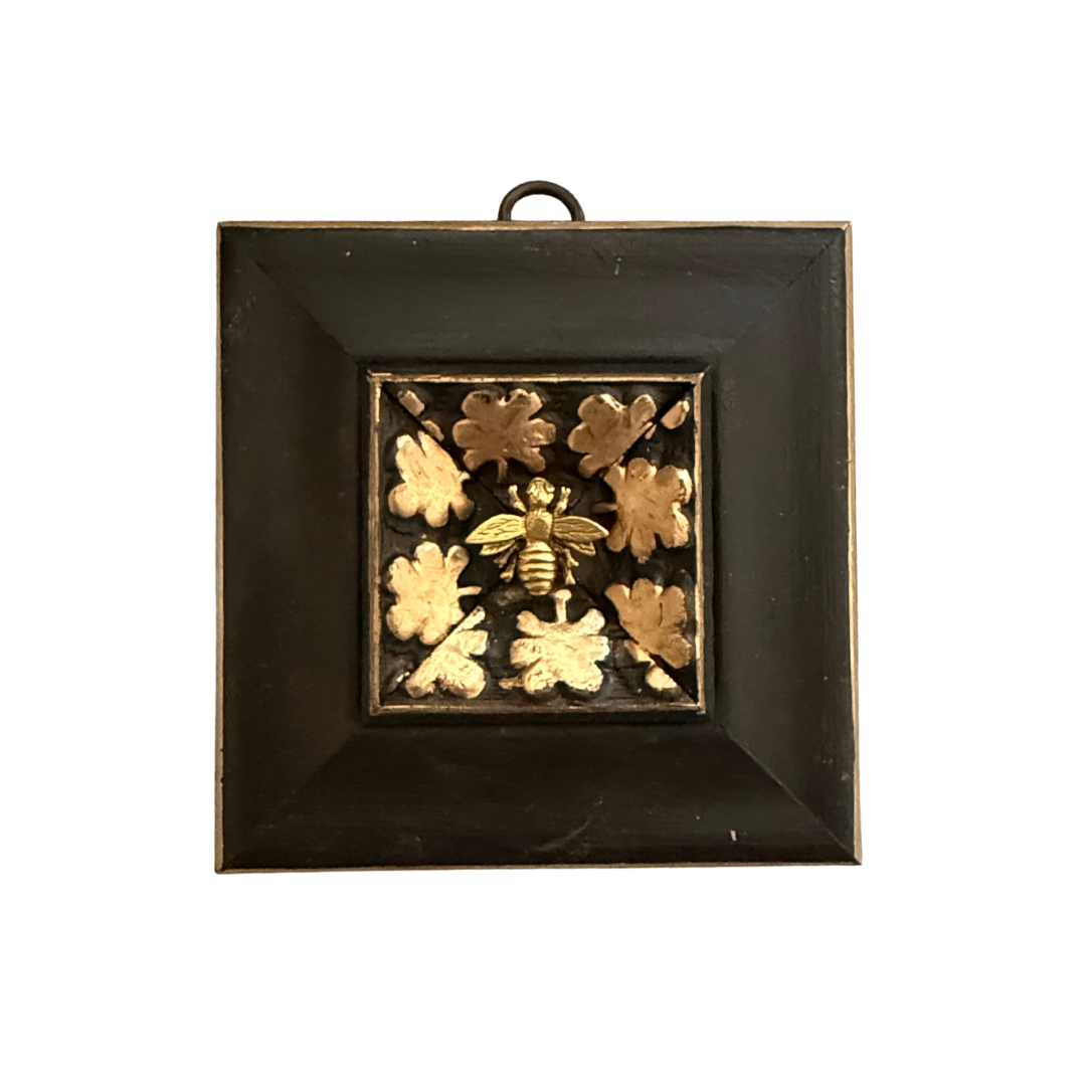 Museum Bee, Wooden Frame with Napoleonic Bee