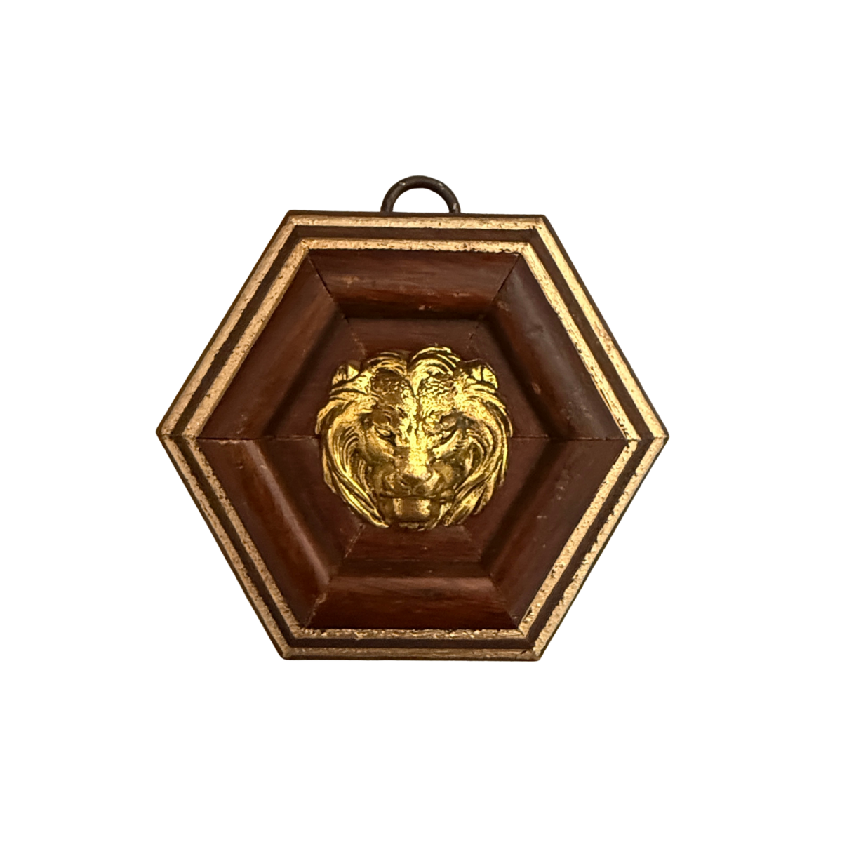 Museum Bee, Wooden Frame with Lion