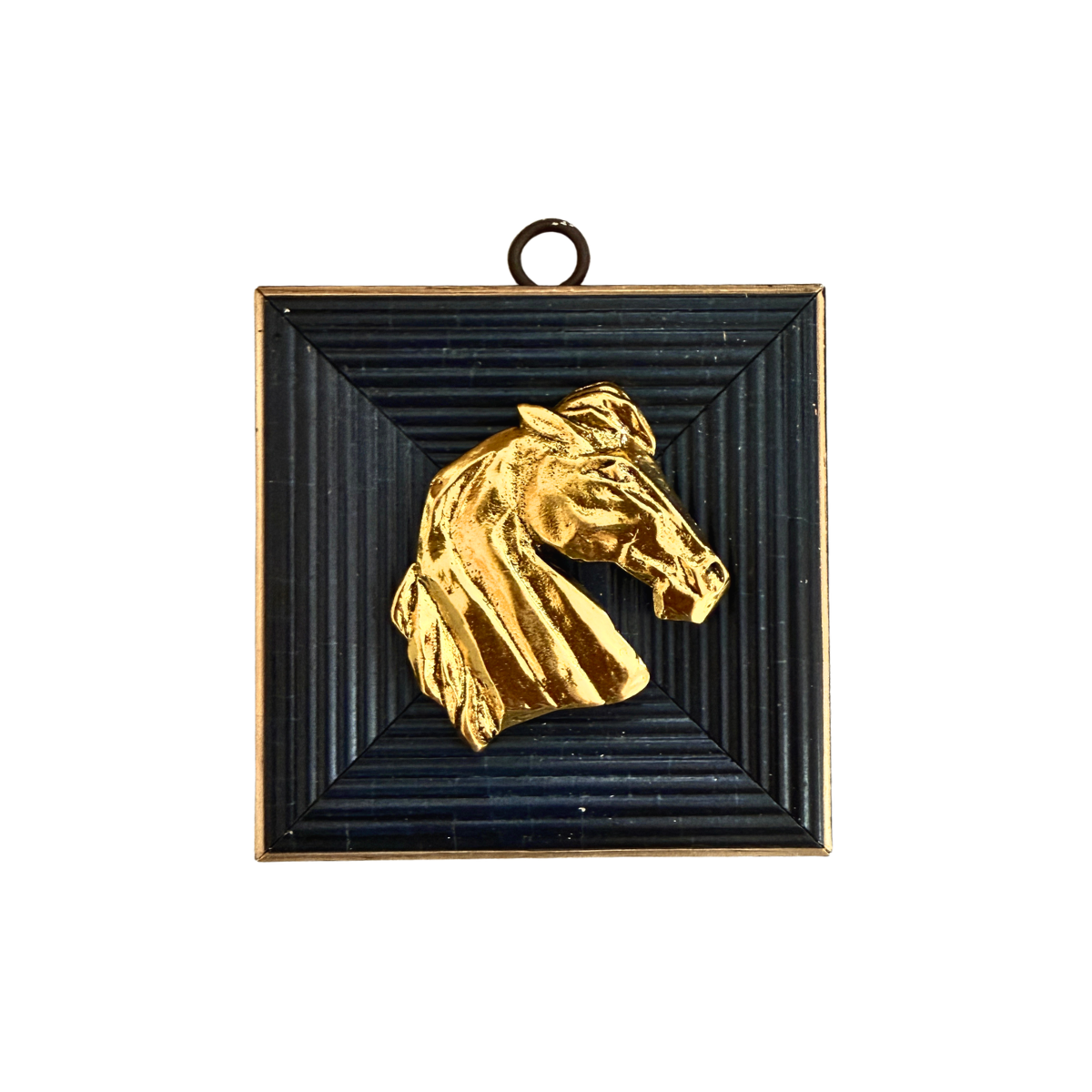 Museum Bee, Painted Frame with Horse