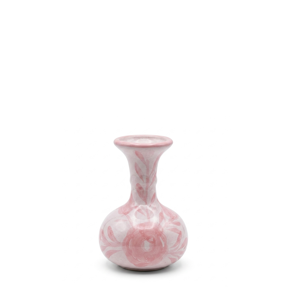 Francesca Short Bud Vase, Rouge