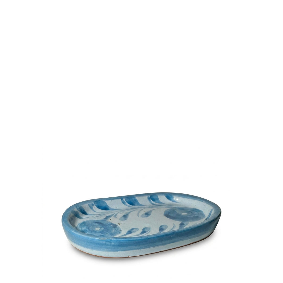 Francesca Tonal Little Oval Dish, Blues