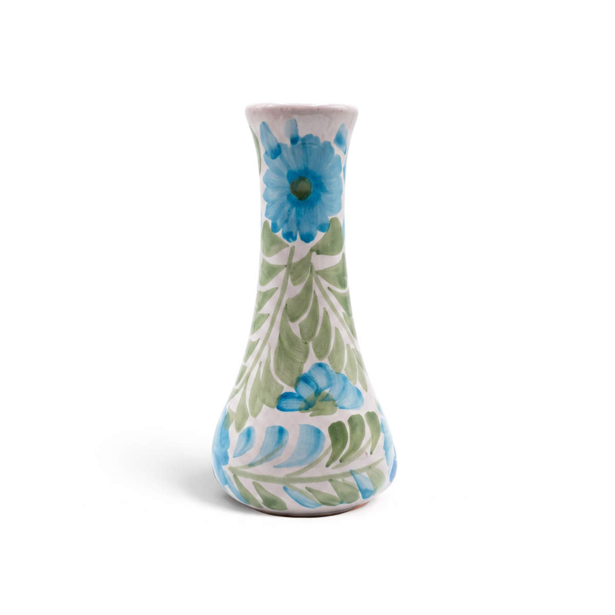 Primavera Bud Vase, Green & Blue