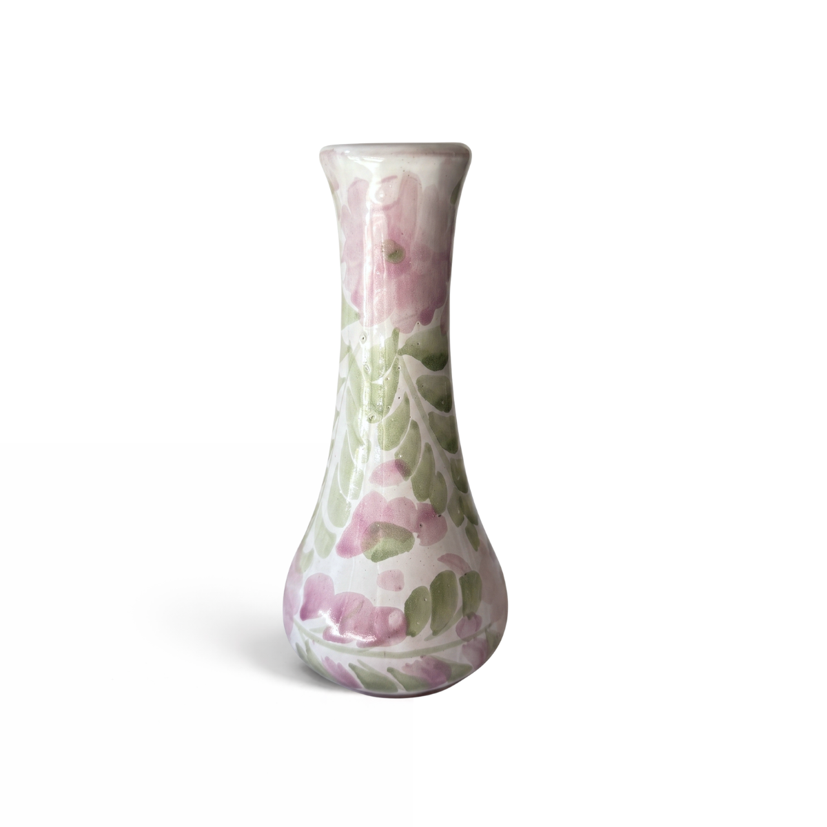 Primavera Bud Vase, Green & Lavender