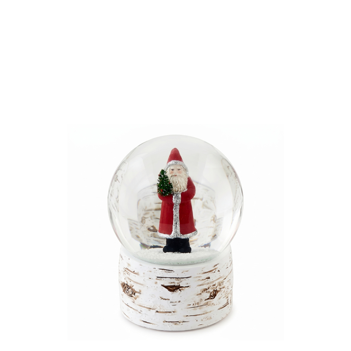 Santa Water Globe, Red