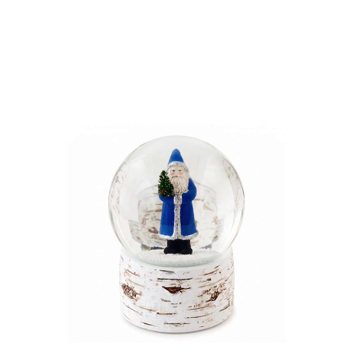Santa Water Globe, Blue