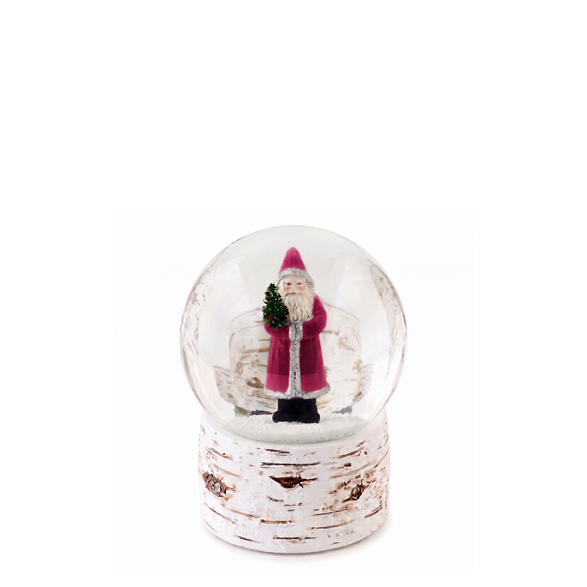 Santa Water Globe, Hot Pink