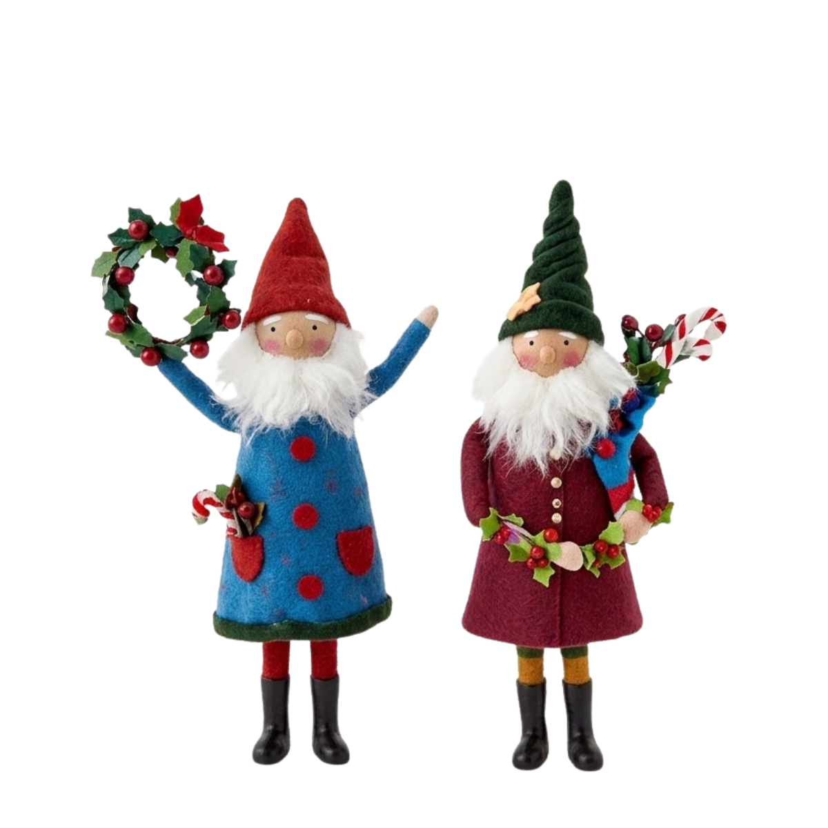 Jolly Felt Elves, Set of 2