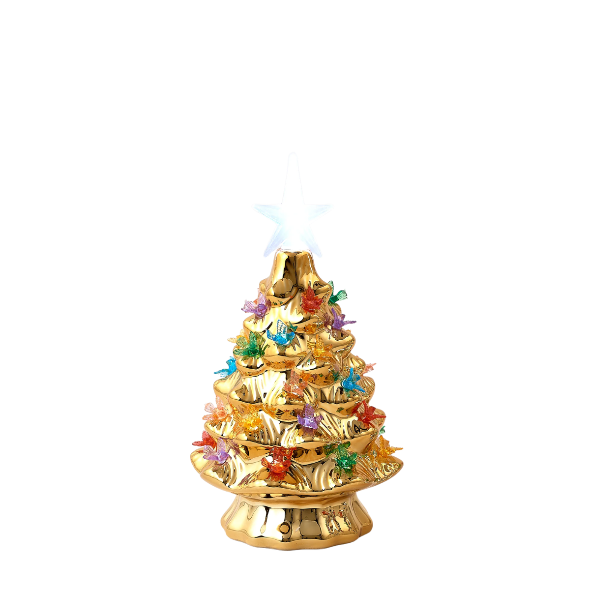 Festive Lights Tree, Gold