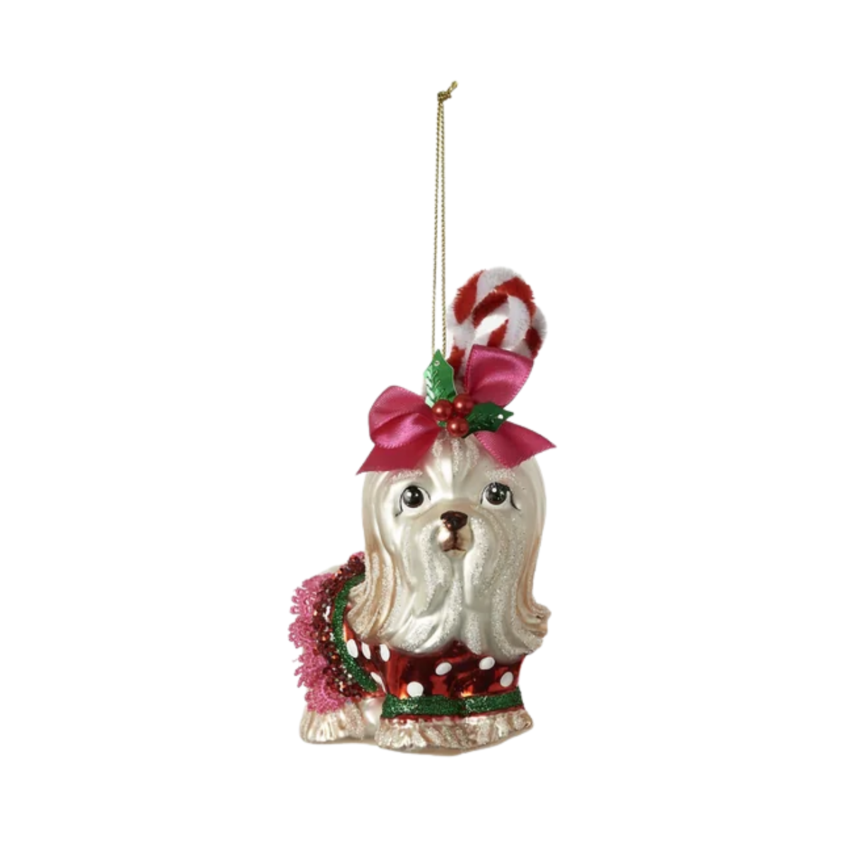 Party Pups Ornament, Maltese