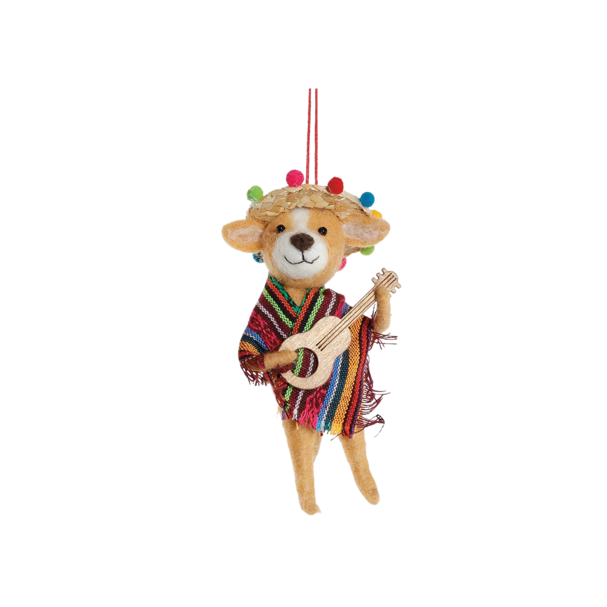 Chichi Felt Ornament, Guitar