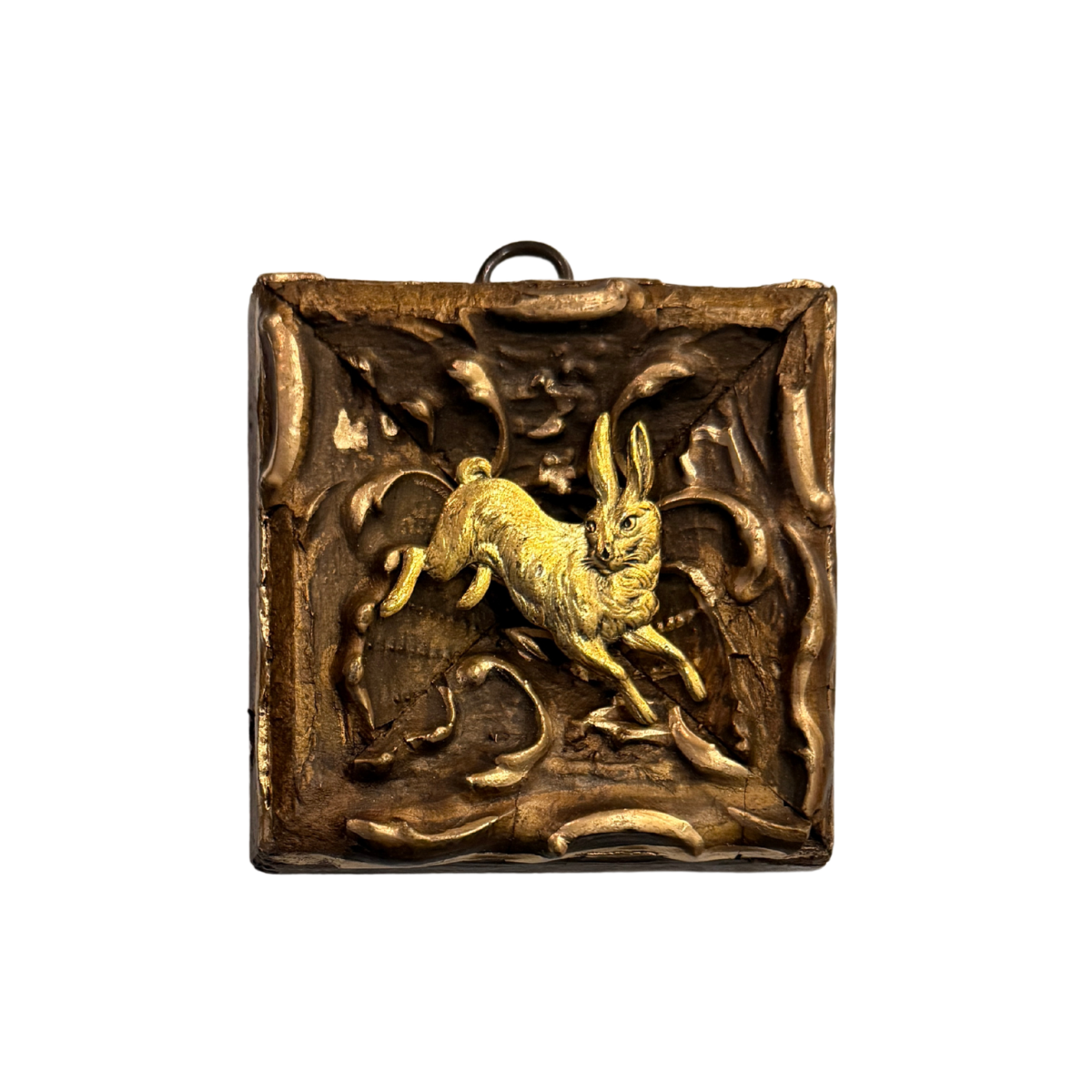 Museum Bee, Gilt Frame with Hare