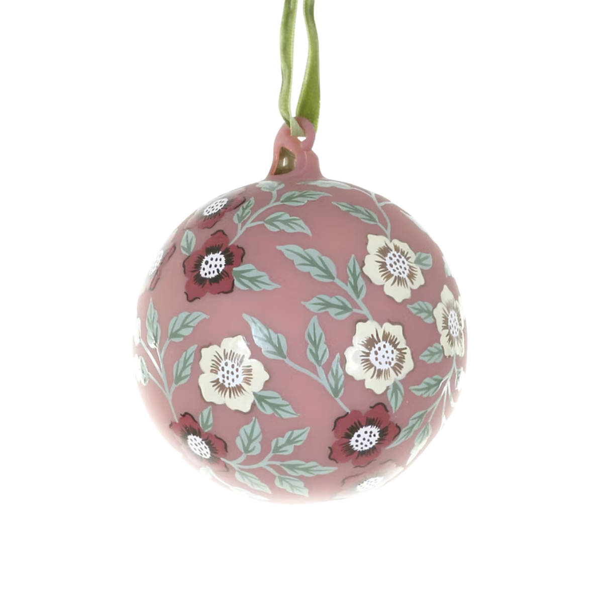 Homespun Floral Ornament