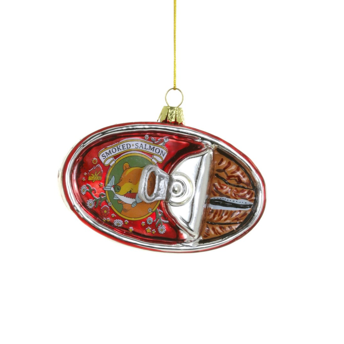 Tinny Salmon Ornament