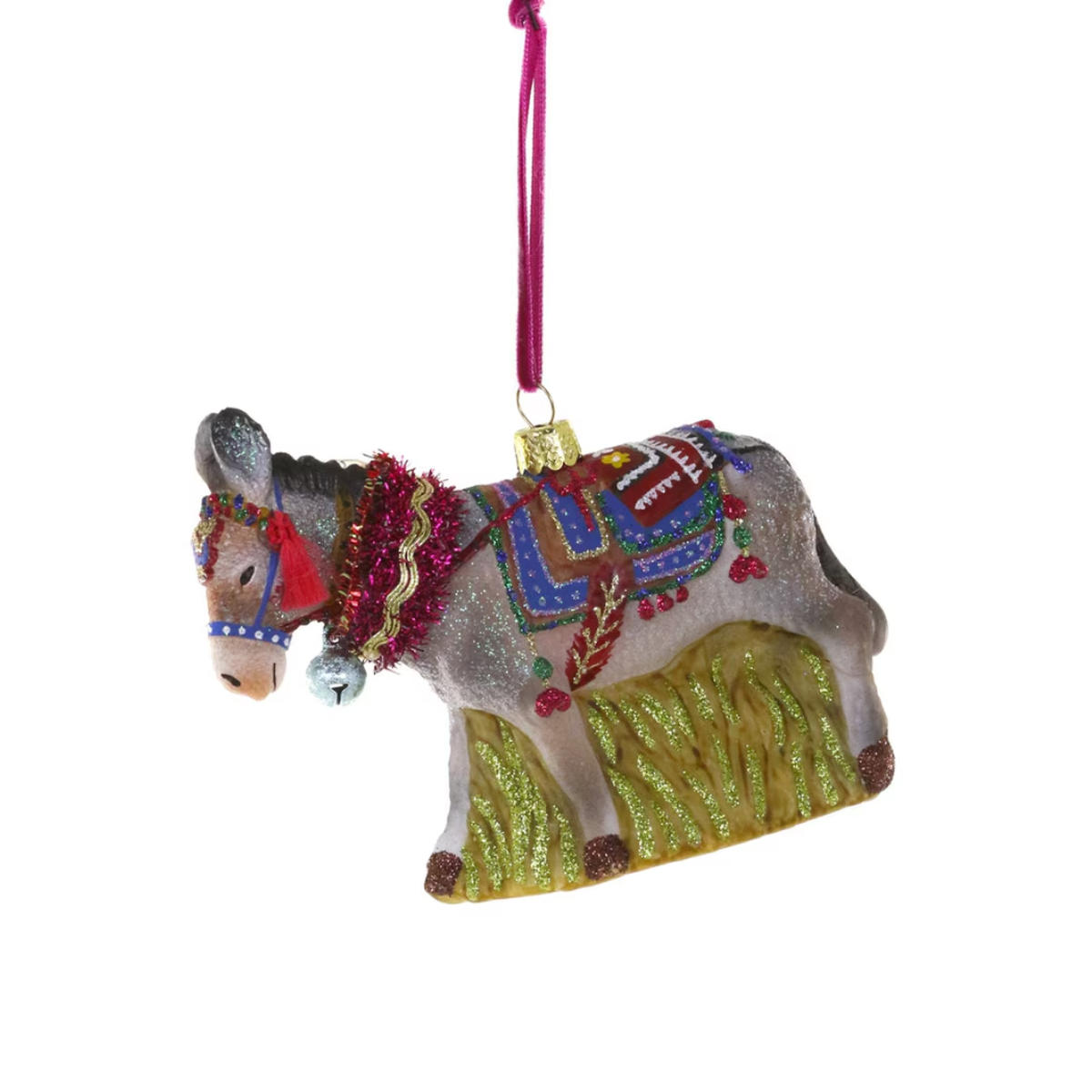 Colorful Burro Ornament