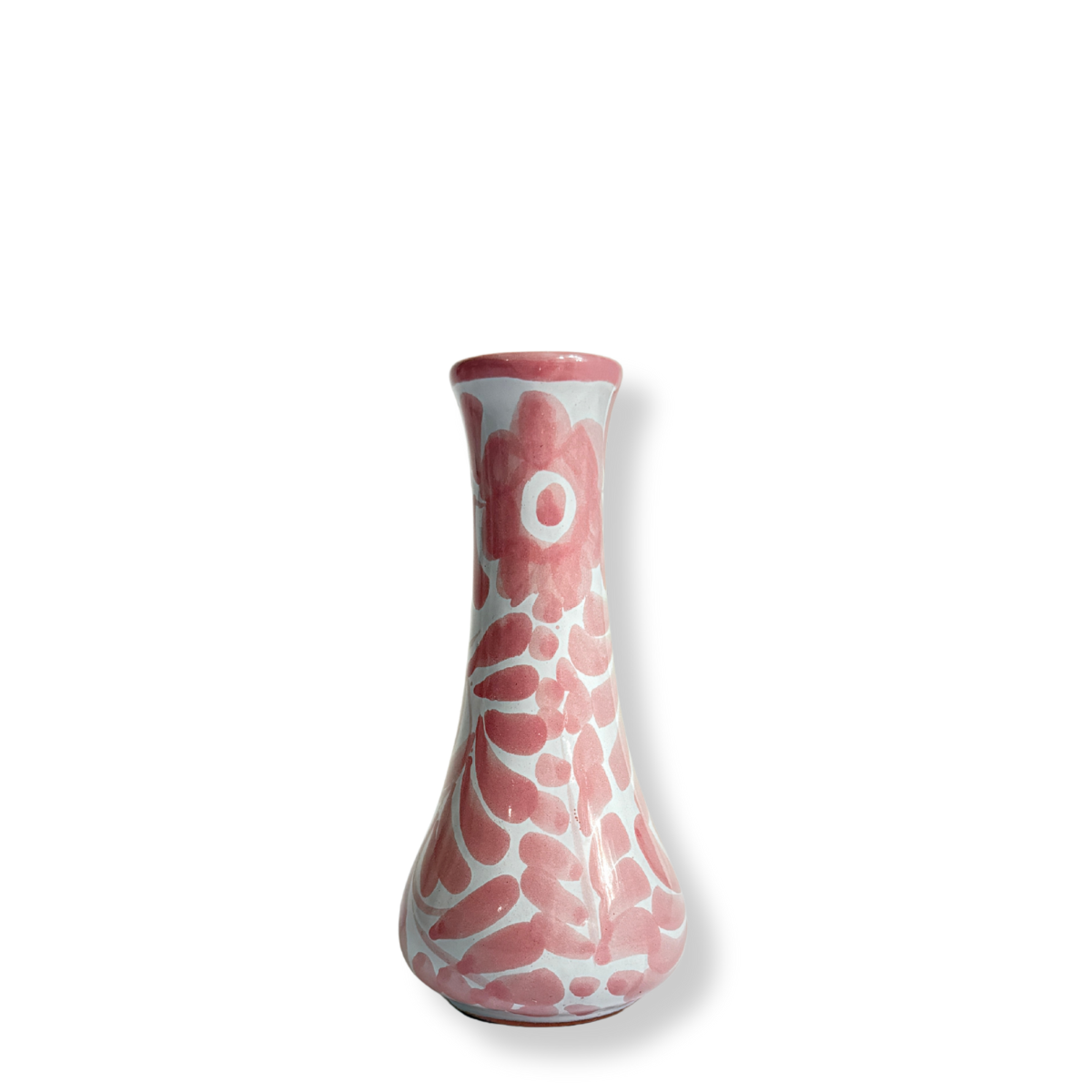 Dos Flores Bud Vase, Coral Blush