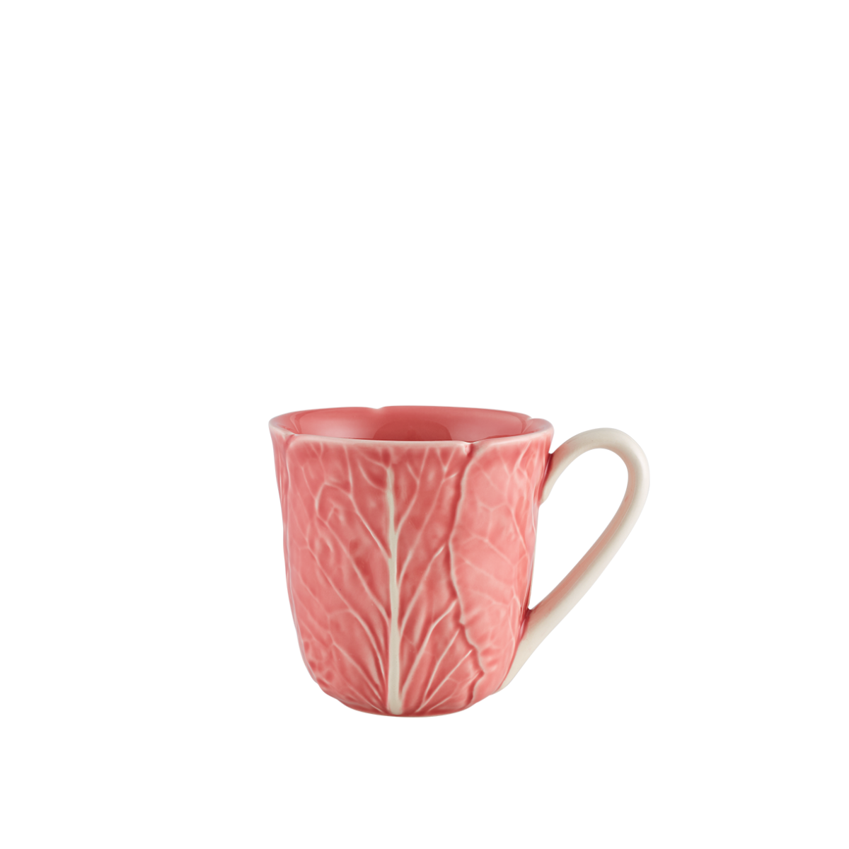 Bordallo Pinheiro Cabbage Mug, Pink