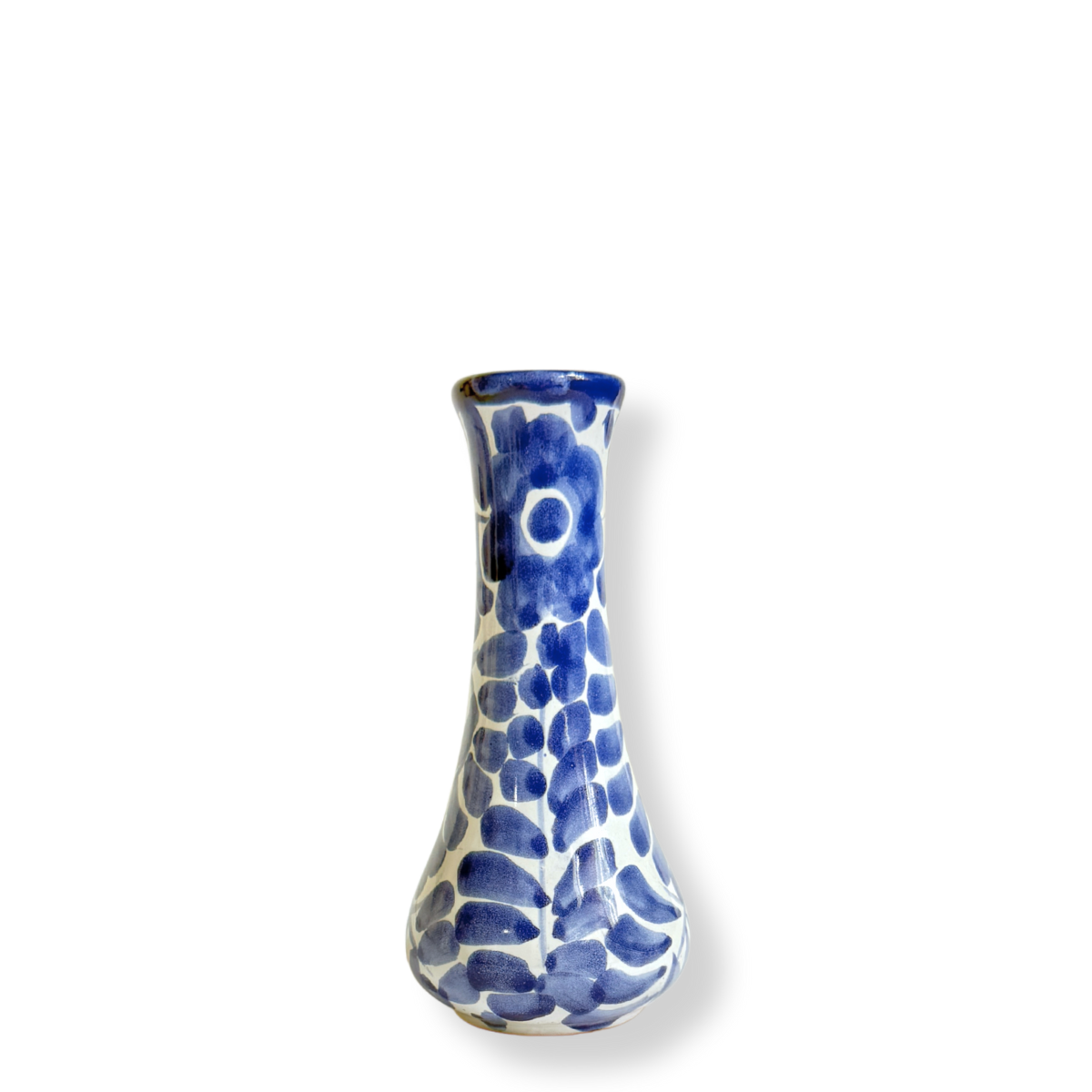 Dos Flores Bud Vase, Denim