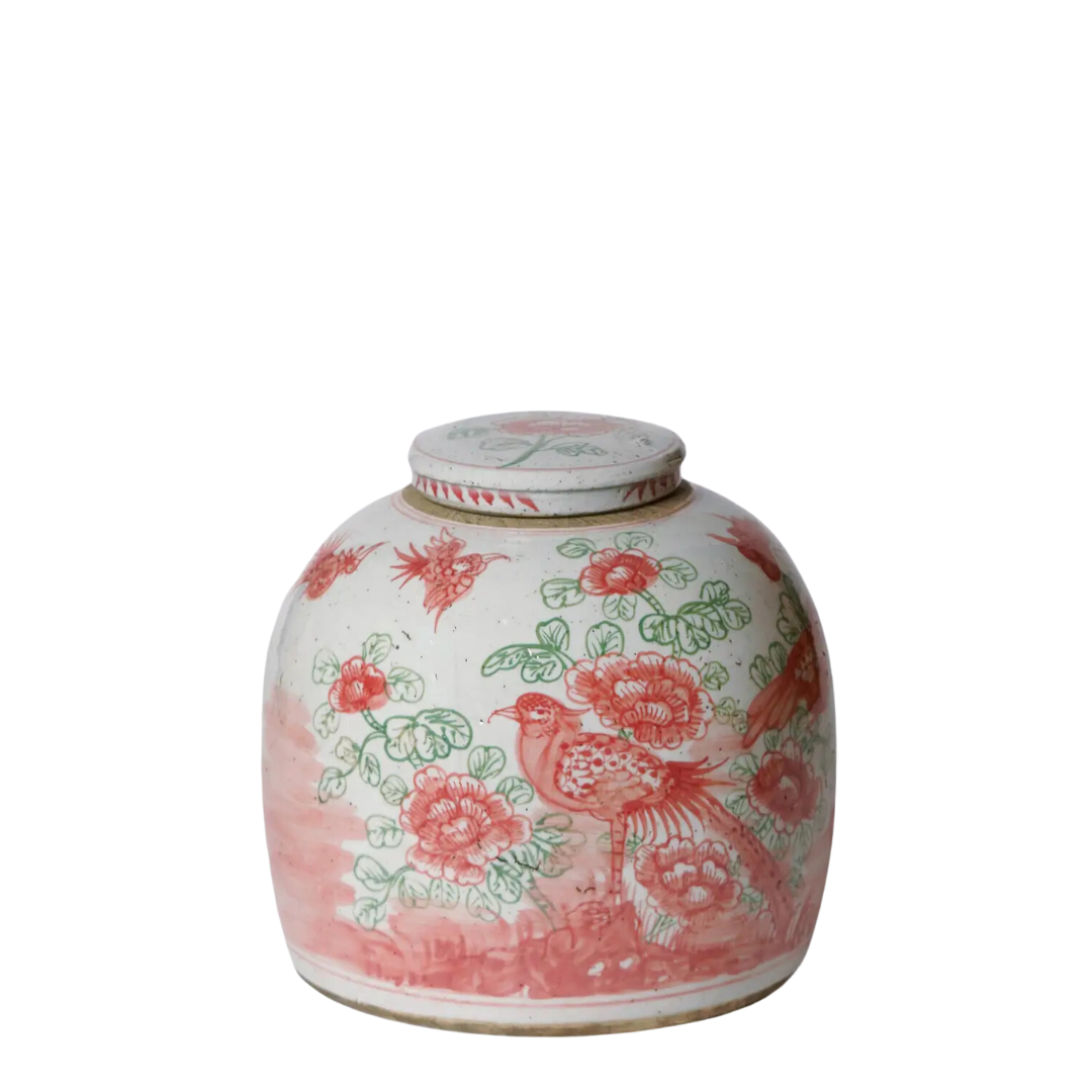 Cole Handpainted Porcelain Jar