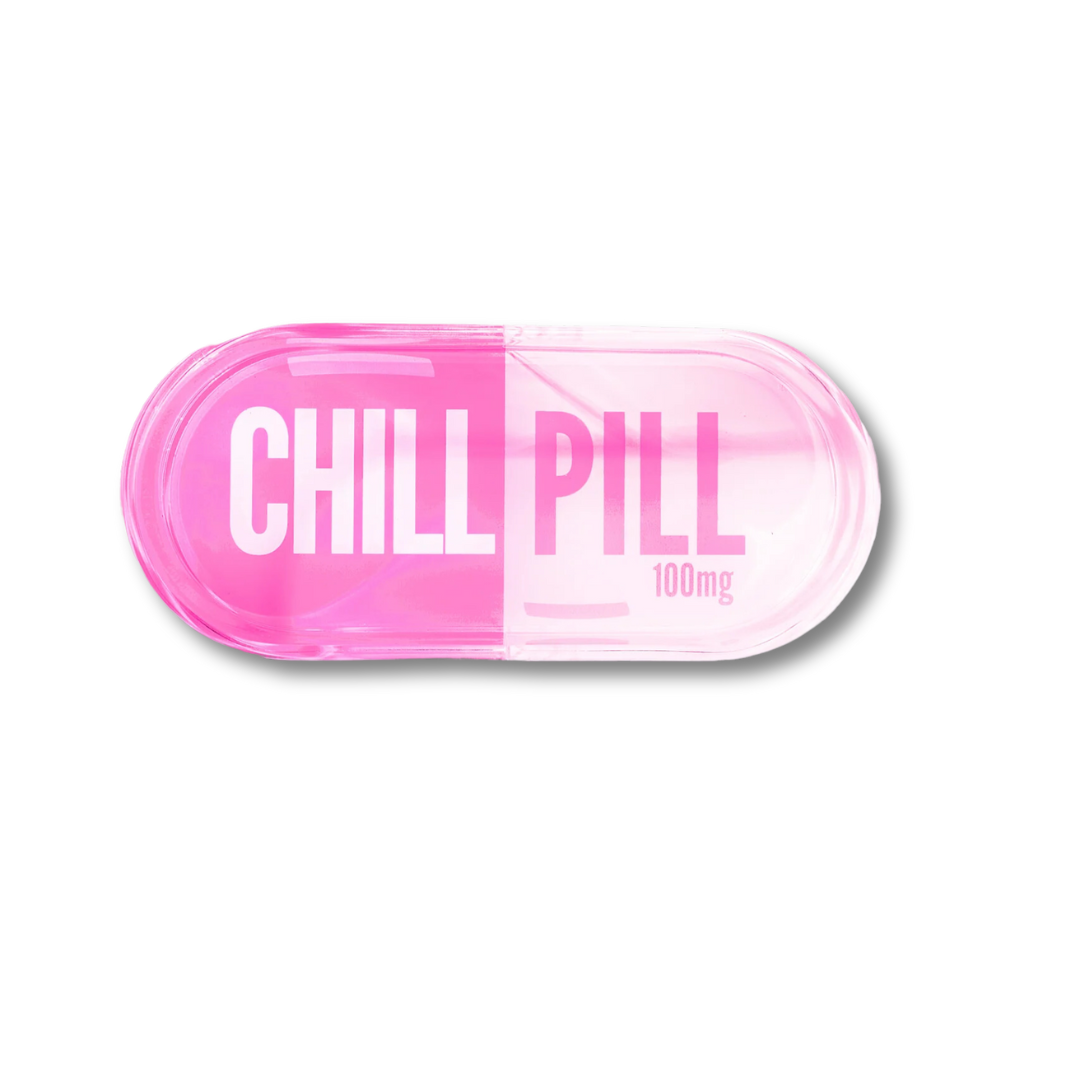 Chill Pill Tray, Pink