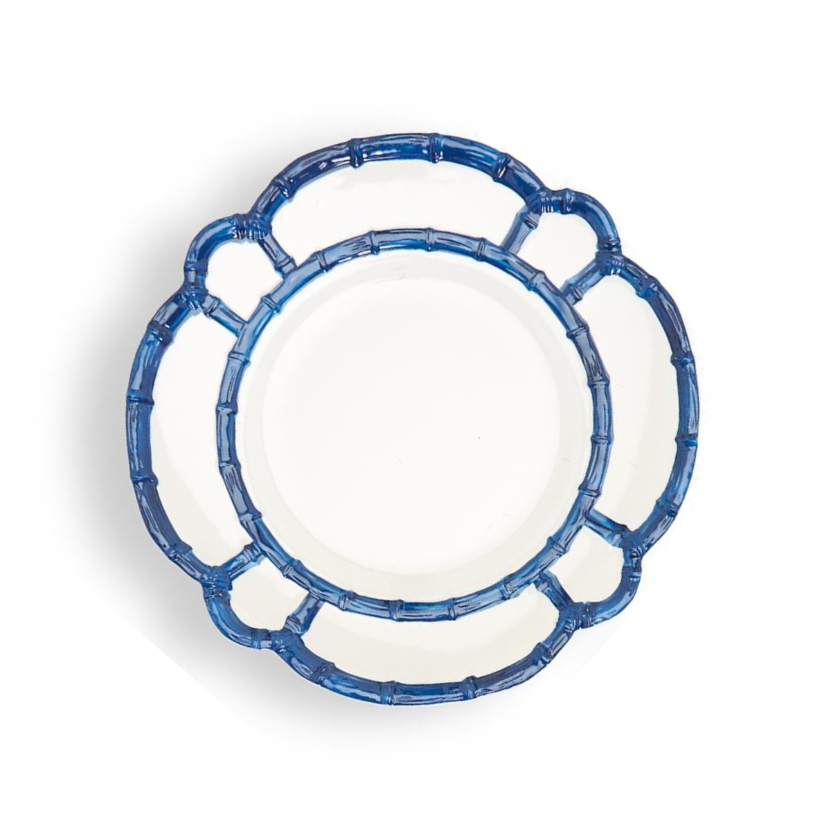 Cobalt Bamboo Melamine Dinner Plate