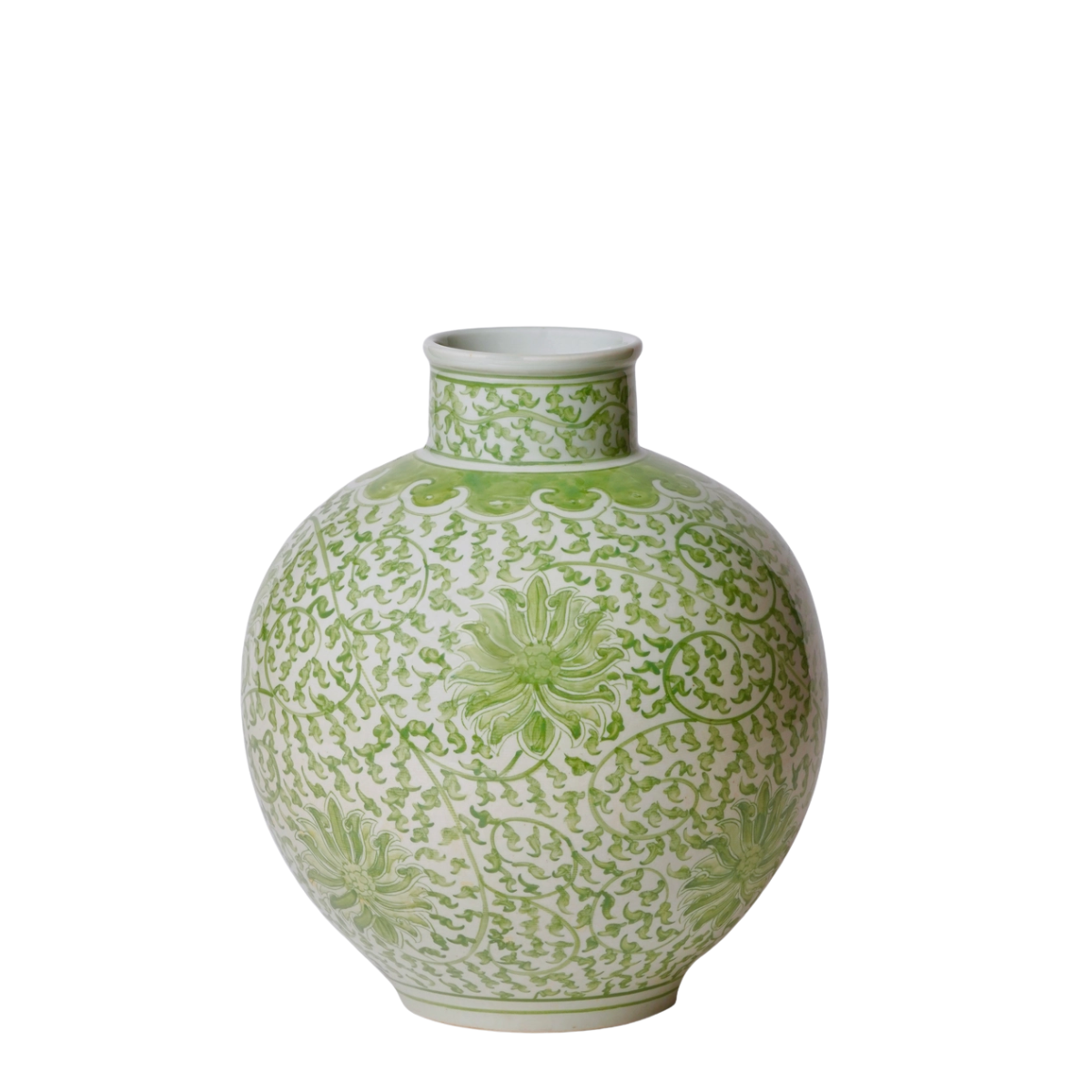 Dara Scrolling Lotus Vase
