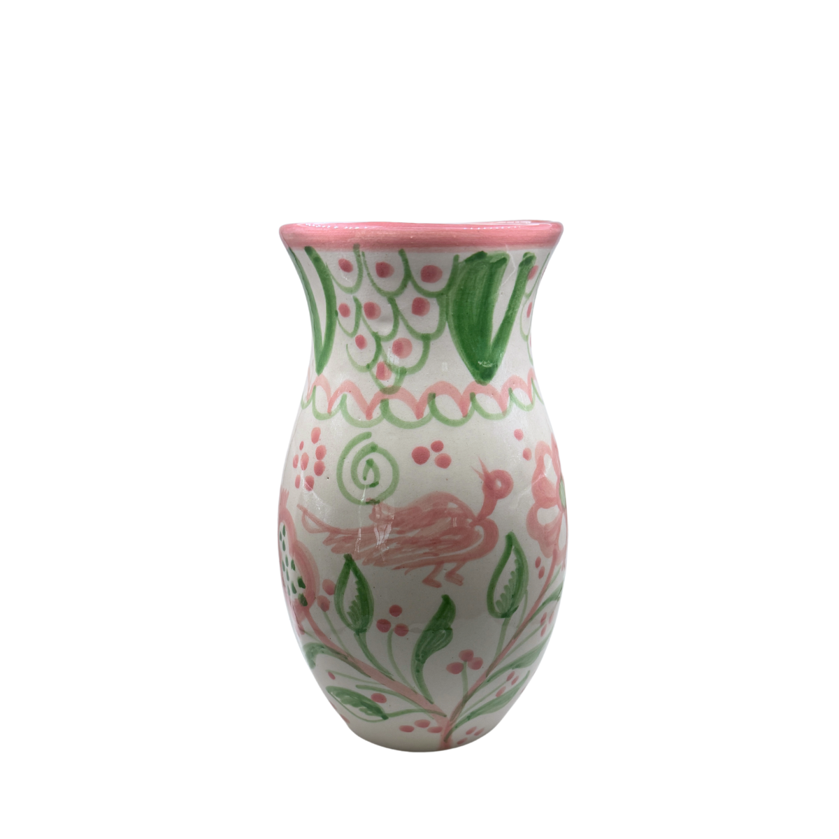 Jardin Vase, Elle Green & Blush
