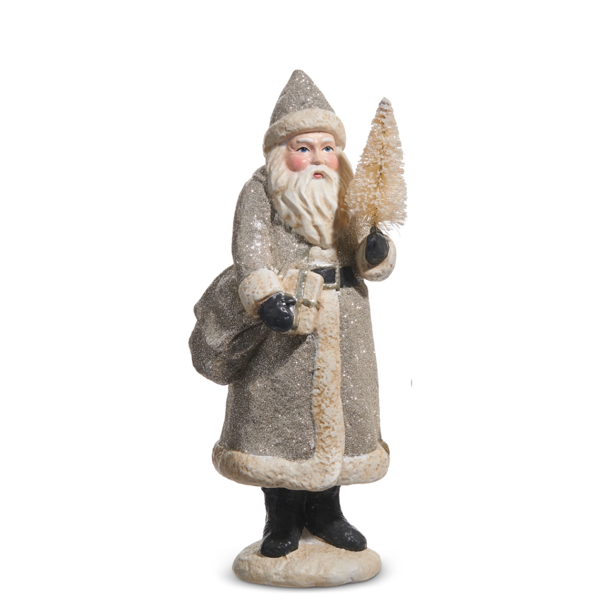 Royal Regal Gittered Santa, Large